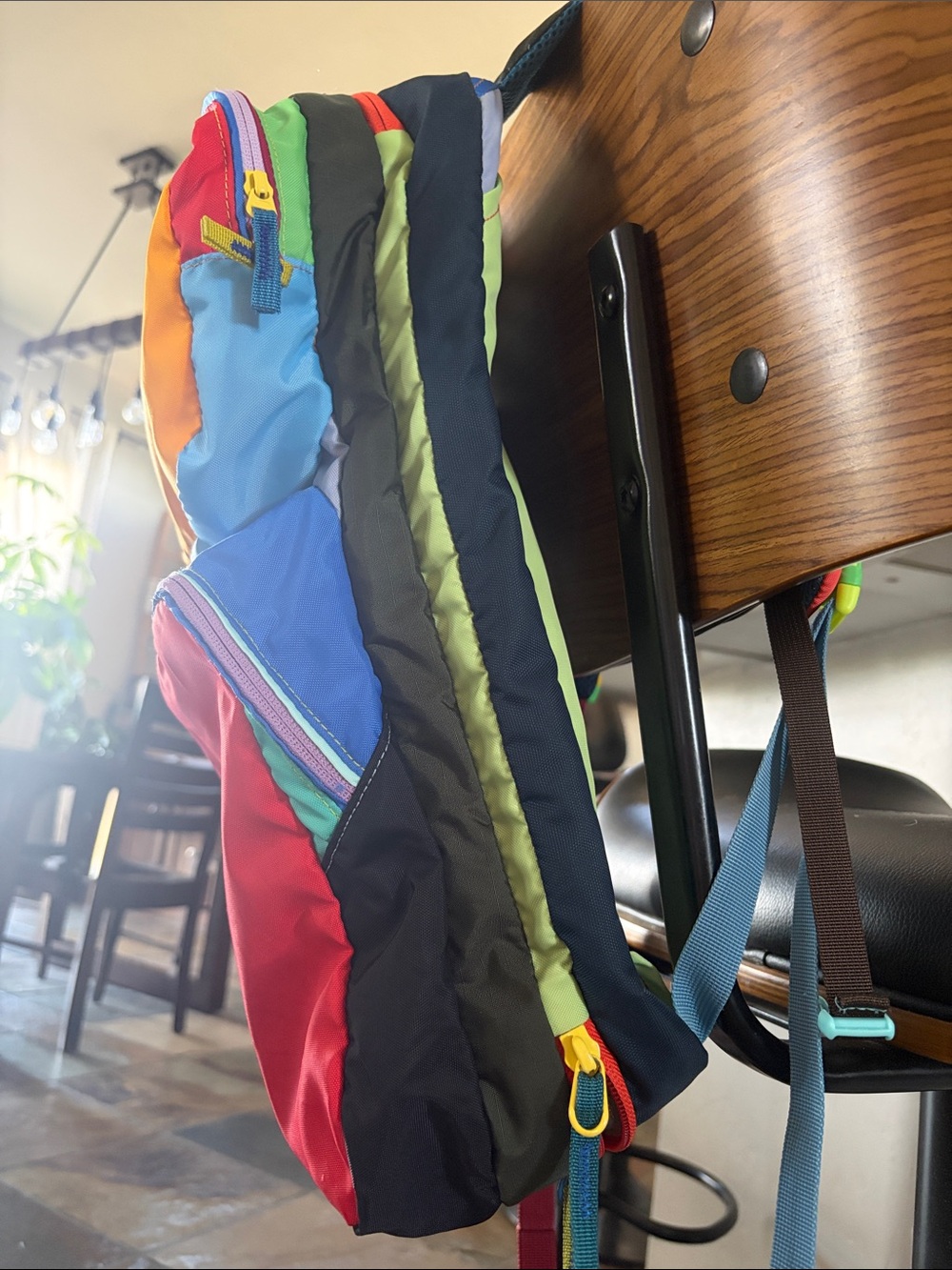 cotopaxi Colorblock Mini Backpack in Yellow, Red, Blue - Picture 2 of 10
